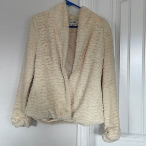 Forever 21 jacket furry and very soft
